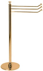 Полотенцедержатель напольный, тройной h84 см (бронза), Old italy XX