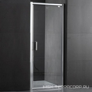 Душевая дверь в нишу, 100х190 см, профиль гл.хром, стекло прозрачное ZZ Gemy Sunny Bay S28160