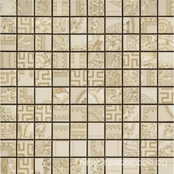 Crema Mosaici Patchwork XX| 25x25