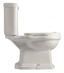 Унитаз-компакт Kerasan Retro 101201 вертикальный выпуск| 72x45x81