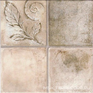 Керамогранит для пола и стены М-Квадрат Бавария Керамогранит  Объемный штамп коричневый l33х33 726162