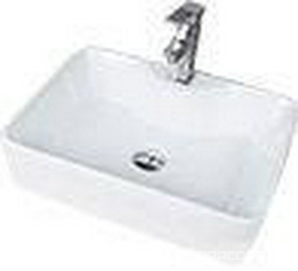 Раковина-чаша  48x38x13,5 см, БЕЗ сифона, белая XX SanycCes Lecce LA500001