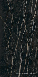 Керамогранит для пола и стены Florim Prexious of Rex Thunder Night Glossy 60x120 755848