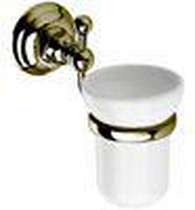 Стакан настенный (цв. бронза/керамика),  ZZ Nicolazzi Classica 1488 BZ