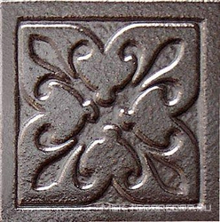 Вставка Орлеан серебро XX 6x6