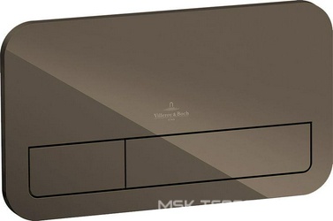 Клавиша двойного смыва (высококачественное безопасное стекло цв. Terra), ViConnect M200 XX