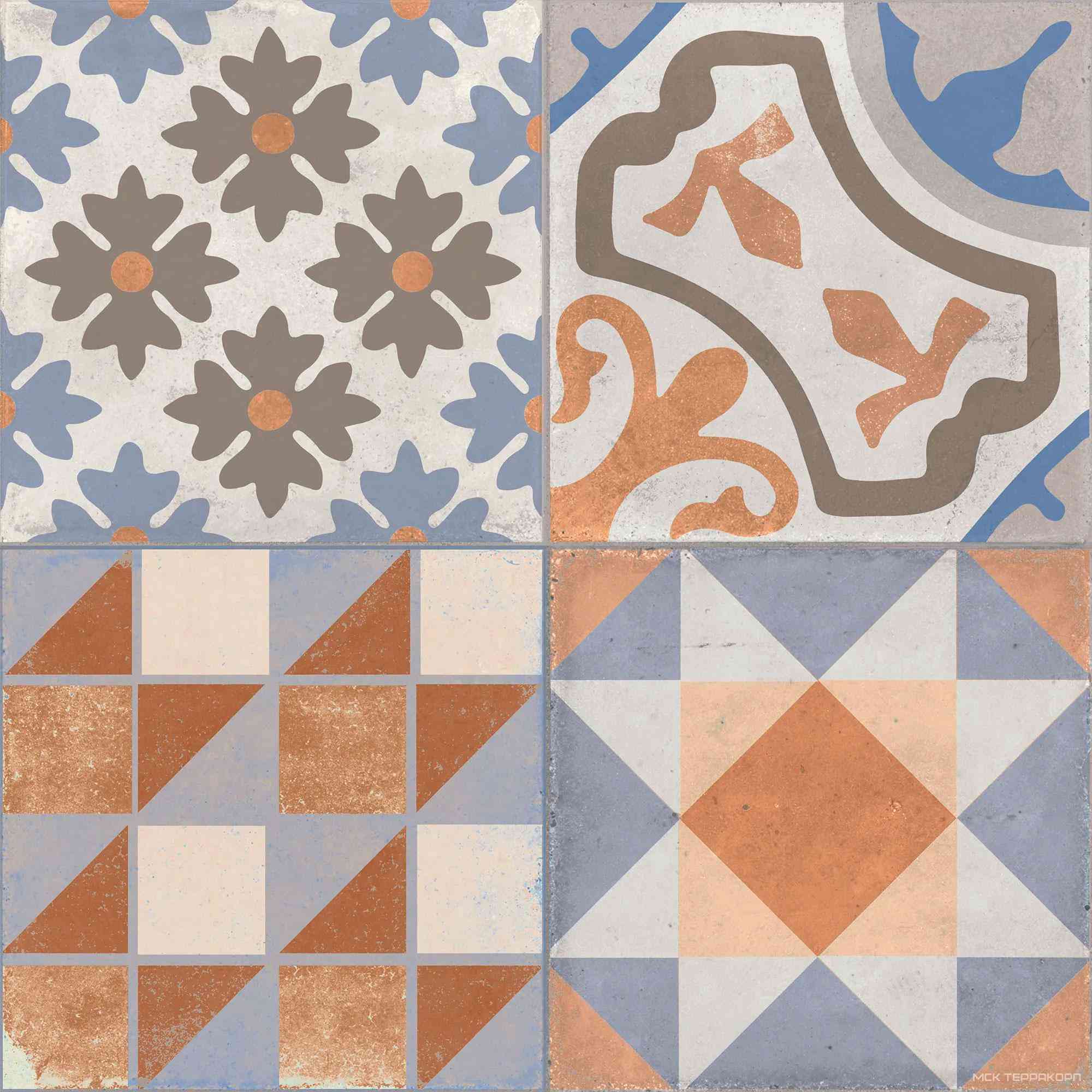 Heritage Mix Colour XX 33x33