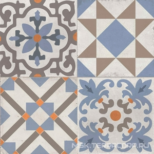 Керамогранит для пола и стены Gresart Heritage & Cosy Heritage Mix Colour 33x33 n171609