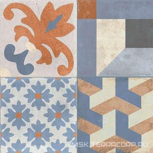 Керамогранит для пола и стены Gresart Heritage & Cosy Heritage Mix Colour 33x33 n171609