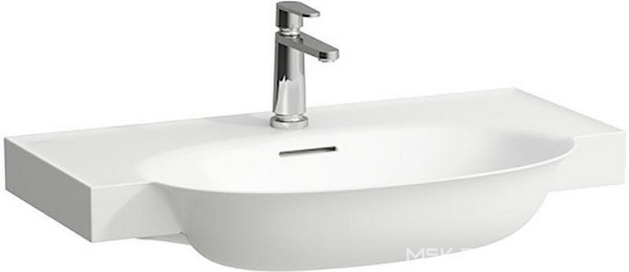 Раковина 750х420xh110 мм, 1 отв. для смесителя,  ZZ Laufen Space 8.1028.5.000.104.1