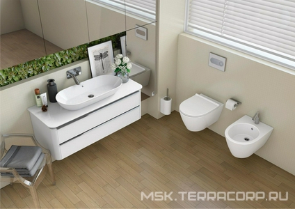 Раковина накладная на столешницу, овальная, 80х38хh12,5см, без отв.д/смесителя, Sanlife ZZ Sanindusa sanlife 136399004