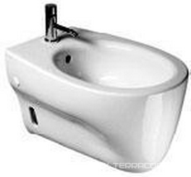 Биде подвесное 530х360хh350мм, крепл в компл., белая керамика, Muse XX