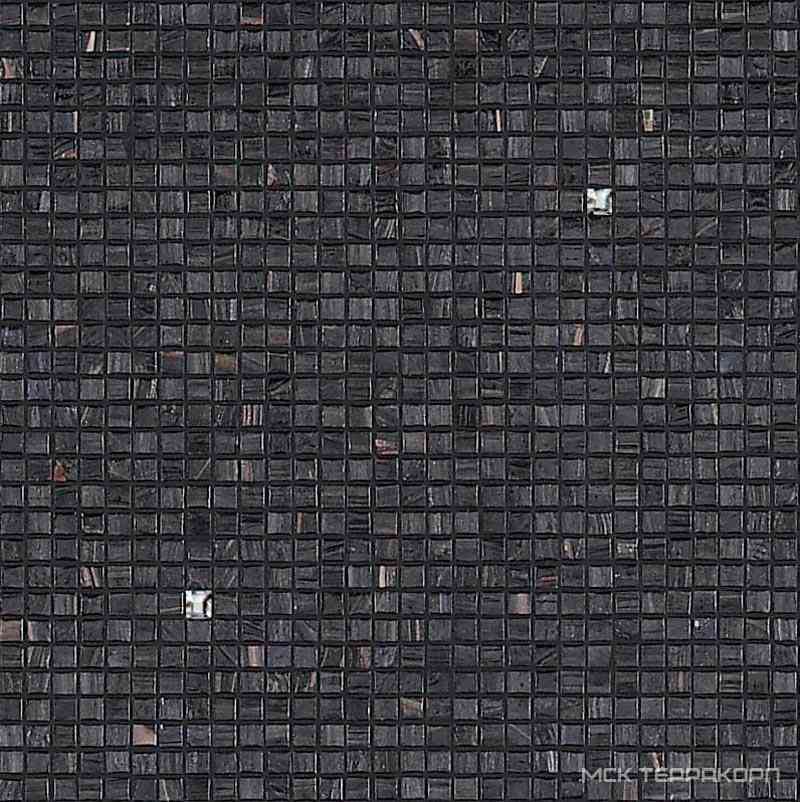Rain Black with crysrtals Swarovsky (with KIT) ZZ |1x1