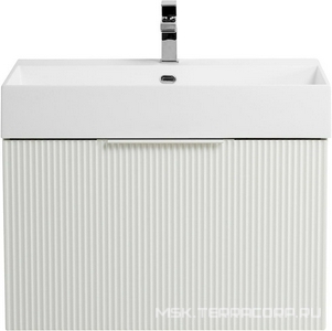 База под раковину подвесная с выдвиж ящиком, 98x50x42см, без раковины, (цв.Rovere Tabacco),  ZZ Cezares Idra 55809