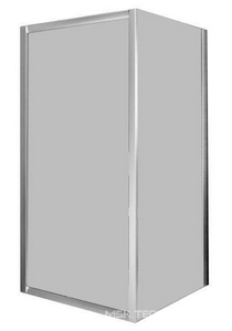 Неподвижная створка  90, профиль сатин, стекло прозрачное ZZ Ravak BLPS 9BH70U00Z1