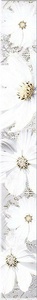 Декор Azori Sfumato Бордюр  Grey "Floret"XXl6.2x50.5 583241001