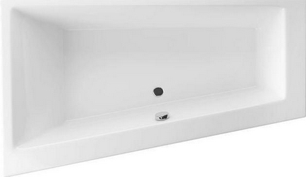 Акриловая ванна Excellent Sfera 170x100 левая с каркасом| 170x100x48