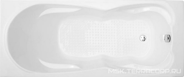 Акриловая ванна Aquanet Viola 180x75 00205356 с каркасом| 179x74x45