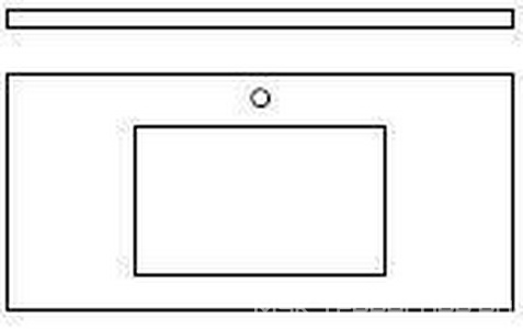 Столешница мраморная 139х55х2см с отв.для 1 раковины LA07, 3 отв.для смес. (цв. Nero Marquinia LL)  ZZ Il Tempo Del Mobili ROMA141/Nero Marquinia LL/3fori