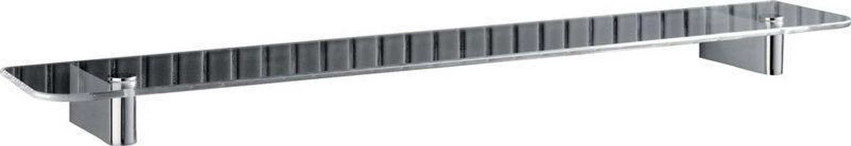 Полочка стеклянная 600мм, (держ.цв. хром),  ZZ Ideal Standard Connect N1394AA
