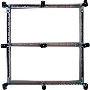 Каркас металлический и ножки для поддона 900х900мм, 1/4 круга, R550мм, Cezares ZZ Cezares Универсал TRAY-M-R-90-ML