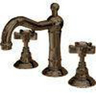 Смеситель для раковины на 3 отв. с д/к (цв.Tuscan brass темная бронза, ручки ), Nicolazzi ZZ Nicolazzi Half Dome 1409 TB 70