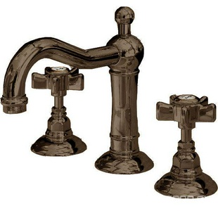 Смеситель для раковины на 3 отв. с д/к (цв.Tuscan brass темная бронза, ручки ), Nicolazzi ZZ Nicolazzi Half Dome 1409 TB 70