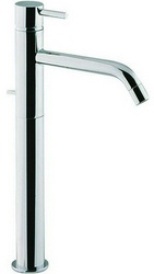 Смеситель для раковины, Высокий, излив 160хh220мм, с д/к, (цв. хром), Less Minimal KL