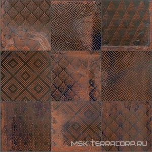 Декор Sant Agostino Oxidart  Patchwork Dark ( п.п.) 20x20 CSAOXPDK20