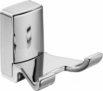 Двойной крючок, хром, Leine Wasserkraft leine K-5023D