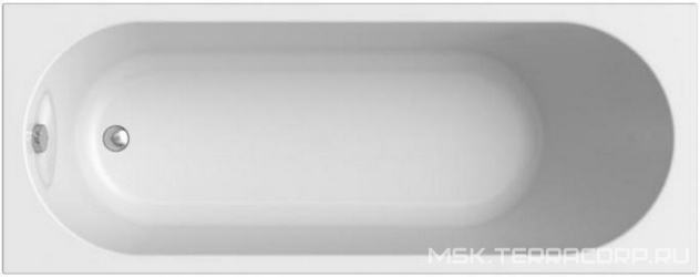 Ванна акриловая "Виктория" 170х70 см, каркас В КОМПЛЕКТЕ (разборный), БЕЗ слива-перелива и панелей, белая ZZ