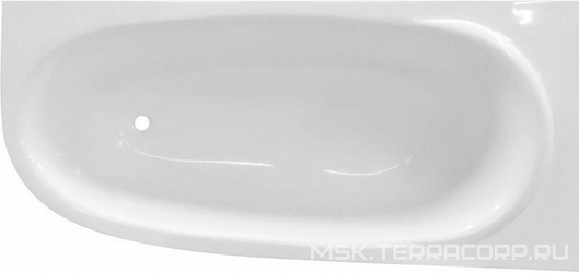 Ванна из искусственного камня Эстет Венеция 170x80, R| 170x80x49