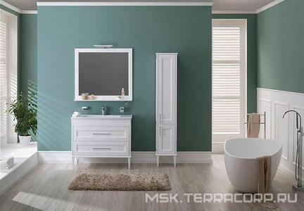 Зеркало для мебели "-100", без подсветки Aquanet Бостон 209674