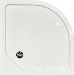 Душевое ограждение Royal Bath 90x90х198 см, раздвижные двери, проф.гл.хром, стекло прозрачное, поддон в компл. ZZ