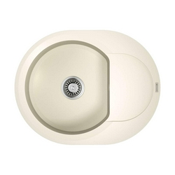 Мойка кухонная Omoikiri Sakaime 60E-WH белая| 47x60x22