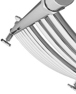 Полотенцесушитель "К", 500*800 мм, 12 перекладин, подключение 1/2 х 3/4, установочный набор в комплекте Fenix K К 500/800, П12