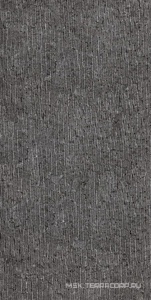 Керамогранит для стены Ergon Stone Talk Dark Rullata Nat. Ret.ZZ60x120 ED5W