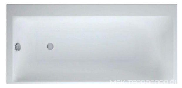 Ванна акриловая Cersanit Smart 63350 (WP-SMART*170-L) 170x80 R, ЛЕВАЯ, БЕЗ ножек Cersanit 501000, ZZ Cersanit smart 63350  (WP-SMART*170-L)