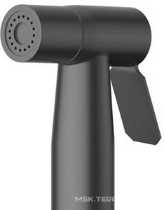 Смеситель совмещённый с гигиеническим душем, готовый комплект: лейка, шланг 120см., скрытая часть, (цв.черный матовый), Relax ZZ Cezares relax RELAX-DIF-NOP