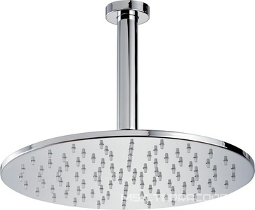 душ верхний, стационарный, лейка круглая d 300мм, потолочный кронштейн 226мм, G1/2, (декор. накладка в компл), (цв. хром),  X-Change / Vela 3М ZZ 3M Xero 6511 CC