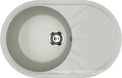 Мойка кухонная Ulgran U-503-310 серая| 48x75x20