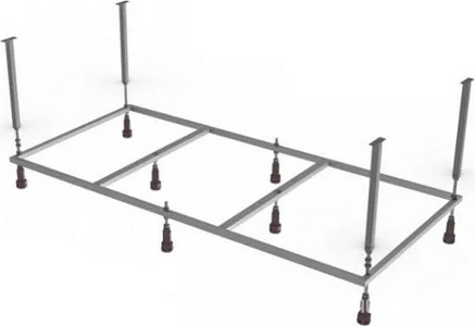 Каркас сварной + установочный комплект 170*70 Optima/Анапа MIRSANT "Premium"NEW без сифона, ZZ Mirsant Алушта КА17070