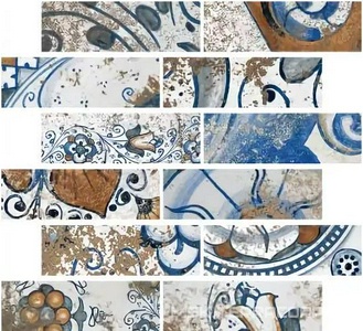 Керамогранит для стены Del Conca Vignoni  Mosaico Castiglione  ZZ30x30 n071352