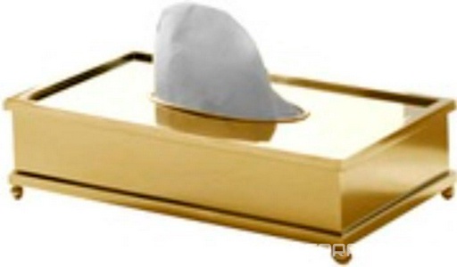 Коробочка для бумажных салфеток 24х14хh7см, (золото) as ZZ Pomd'or Complementos/Jaboner 14.94.01.001