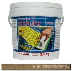 Затирка Starlike P.ASSISI C. 300 коричневый 5 кг.