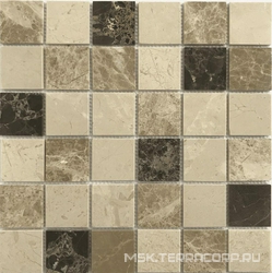 Мозаика из камня на сетке М20-280-48Т ZZ |30.5x30.5
