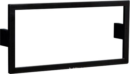 Ручка для тумбы/пенала, 168х80х25мм, (металл цв.черный), Nero  ZZ La Fenice Cubo FNC-04-CUB-N-80