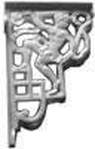 Кронштейны (декоративные крепежи) для "высокого" бачка (компл. 2 ШТ. белые) , Devon&Devon KL Devon & Devon Универсал IBSTWES