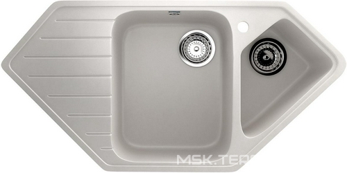 Мойка кухонная Ulgran U-409-341 молочная| 50x97x20