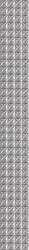 Бордюр Pandora Grey Geometry XX |7.5x63